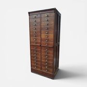 Archive furniture in oak S.M.V., Denmark 1920s–40s