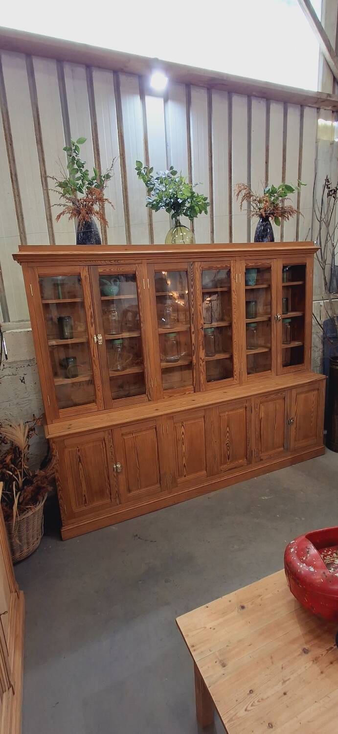 Antique apothecary cabinet