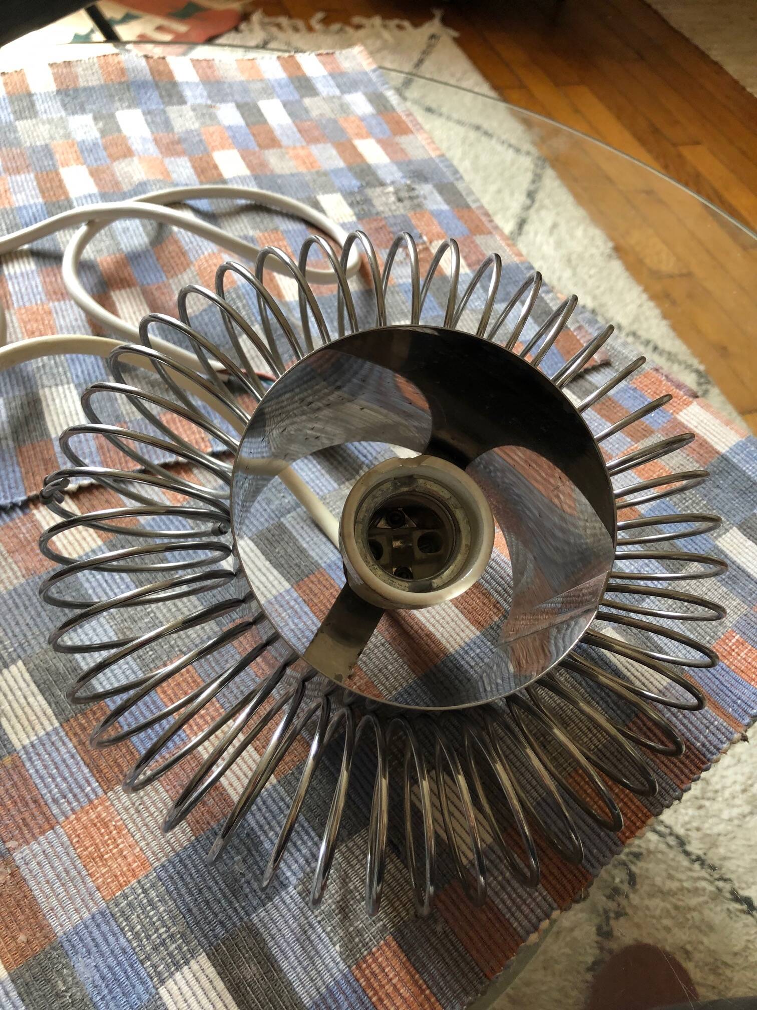 Suspension spring, Andrea Lazzari, 1960s