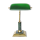 Green opaline notary lamp