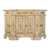 Hand-painted Venetian-style sideboard, mid-20th century