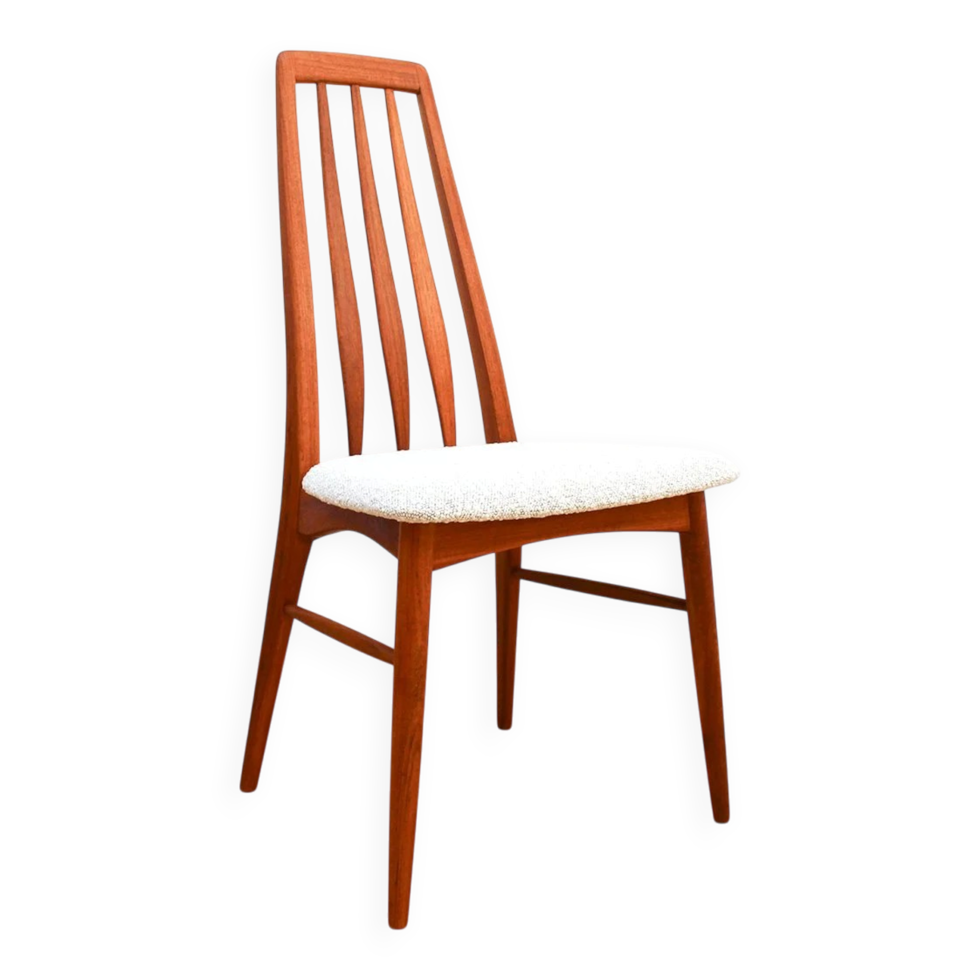 Set of 2 teak chairs by Niels Koefoed