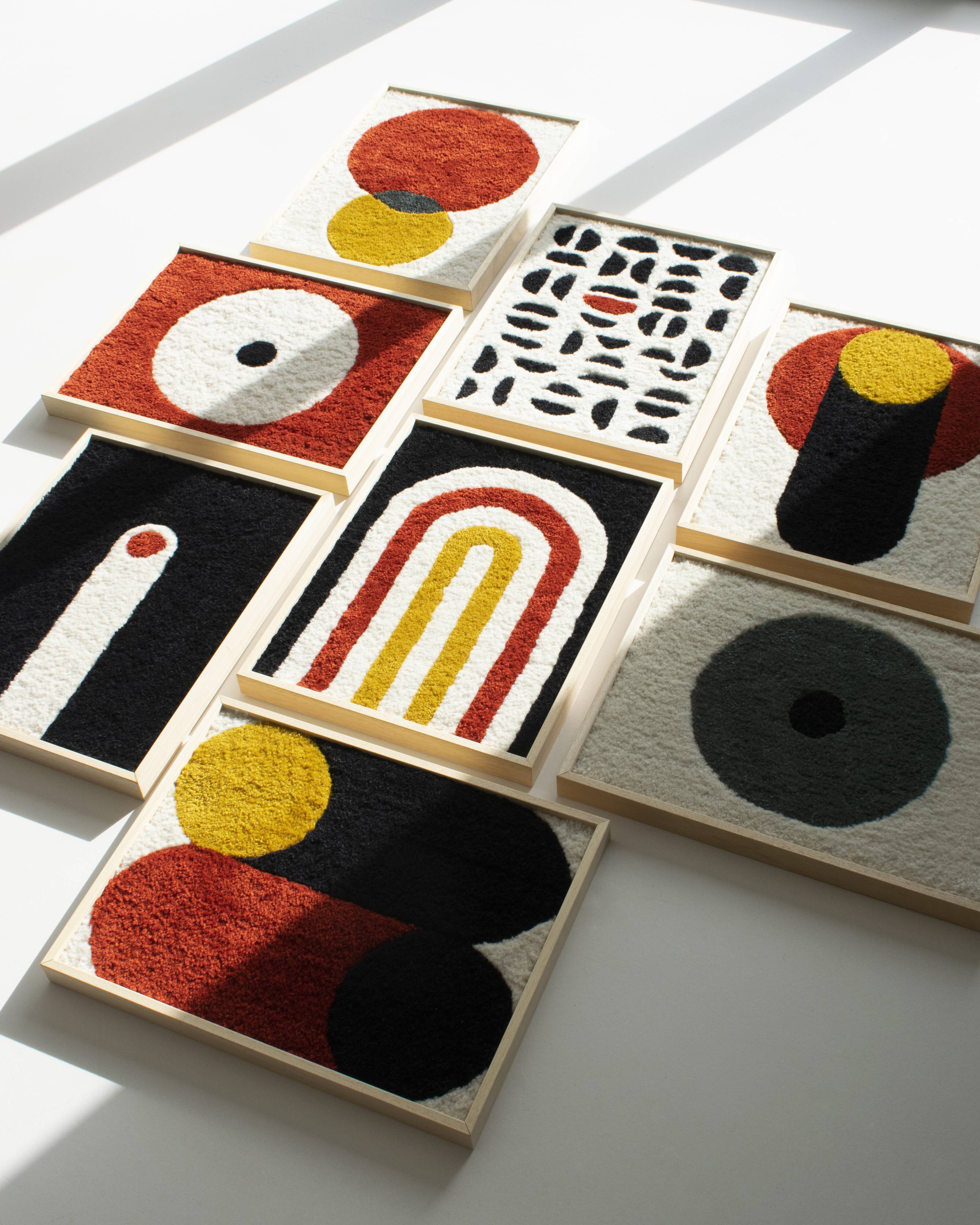 Tufted hanging Soft collection - Stone model