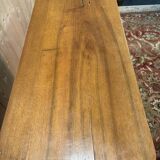 Louis Philippe chest of drawers in blond walnut