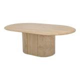 Italian Travertine Coffee Table, 1980's