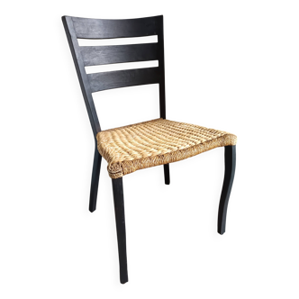 Italian designer rope chair in the Spinetto/Gio Ponti style