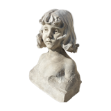 Bust Child in Platre