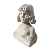 Bust Child in Platre