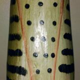 Sculture léopard bois type asiatique ancienne