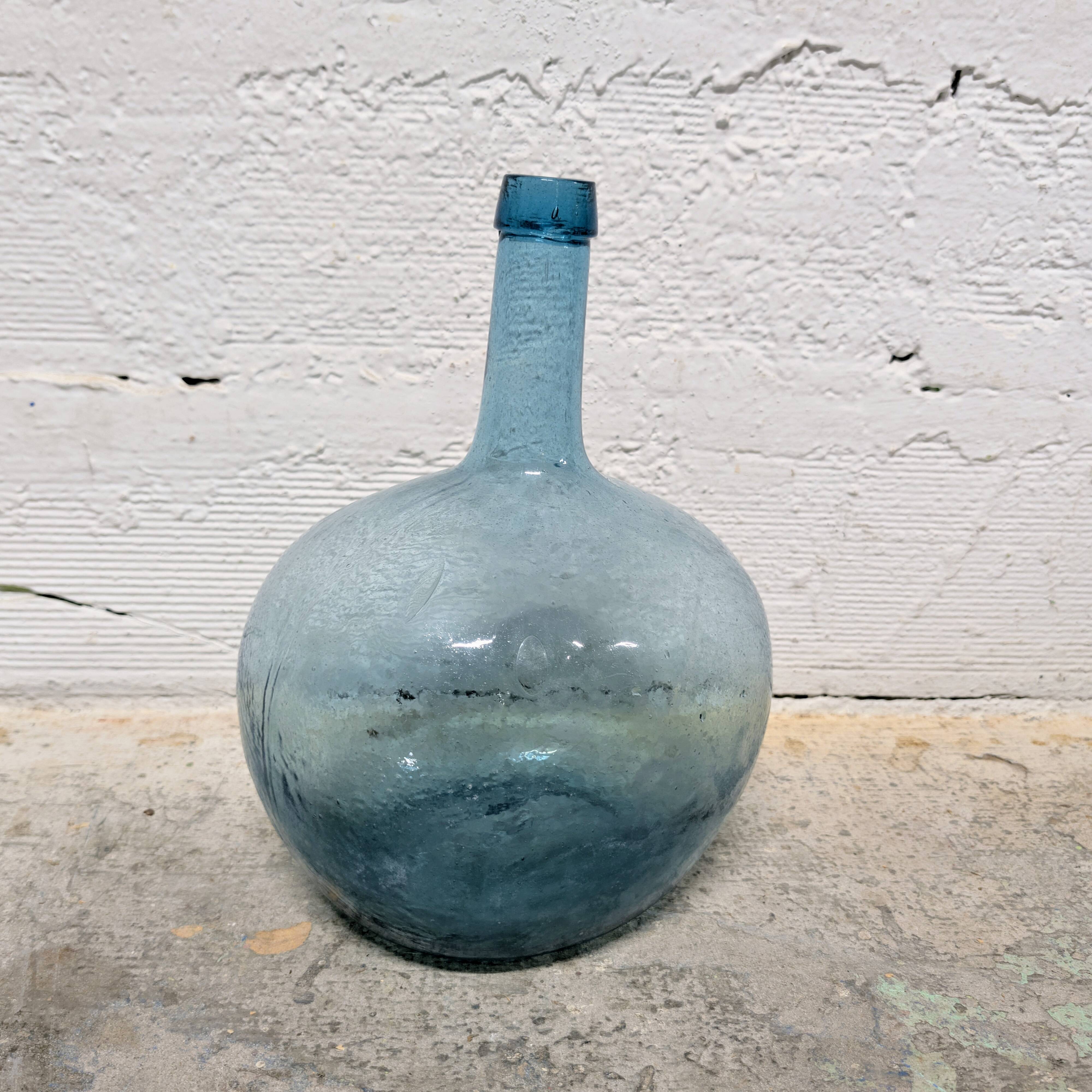 Bluish demijohn