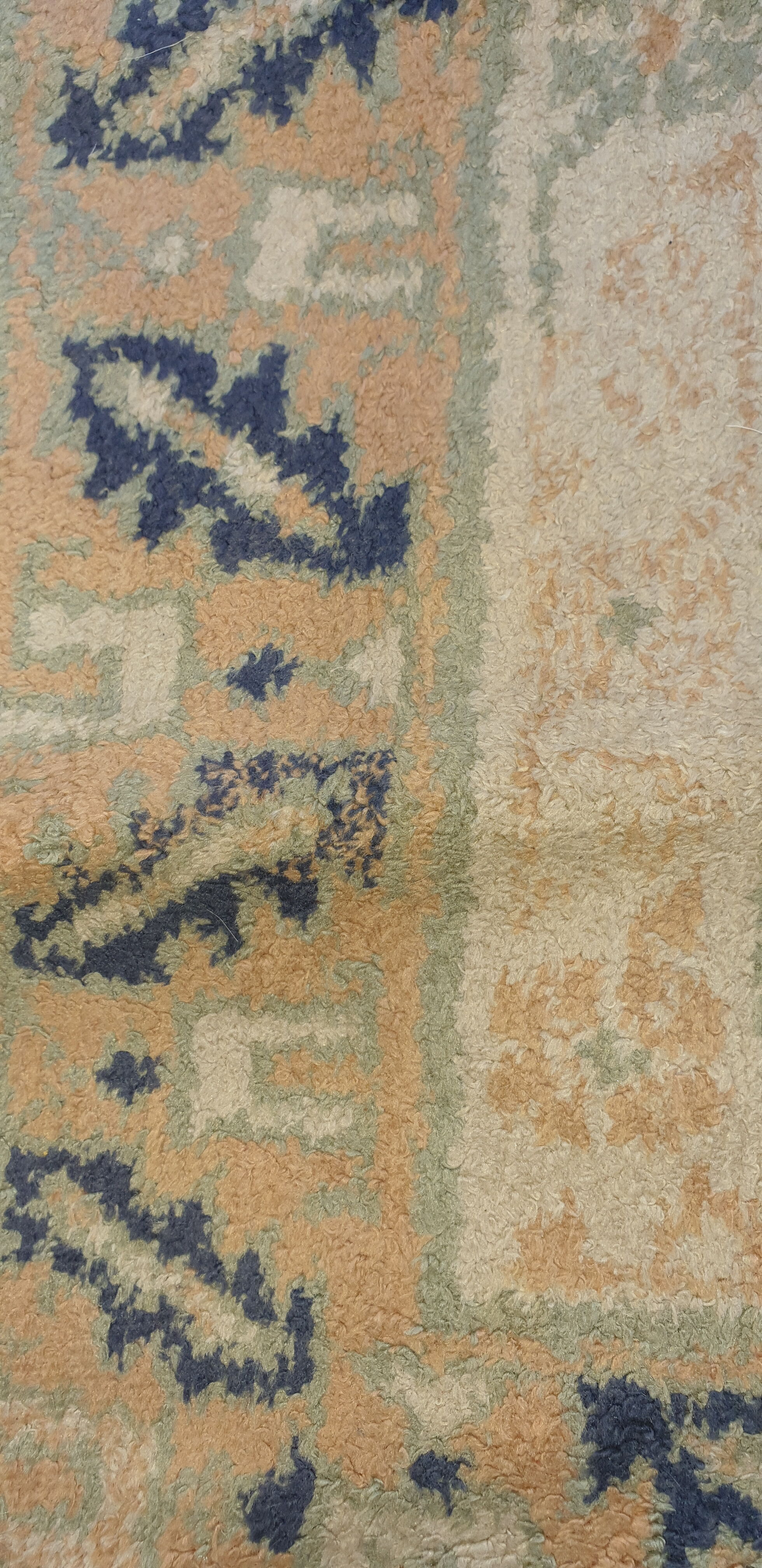 Corridor carpet silk wool