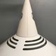 Brilliant luminaires - Vintage pendant light in white lacquered metal - 80s