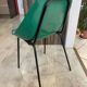 A shell chair by Pierre Guariche for Meurop in vintage green from the 1960s.