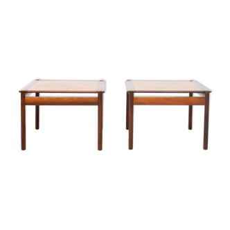Rosewood coffee tables by Sven Ivar Dysthe for Dokka Mobler