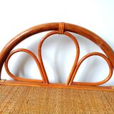 Rattan bedside table 1960