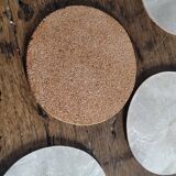 70's mother-of-pearl coaster