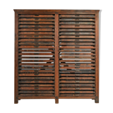 Wooden optician furniture with 46 drawers