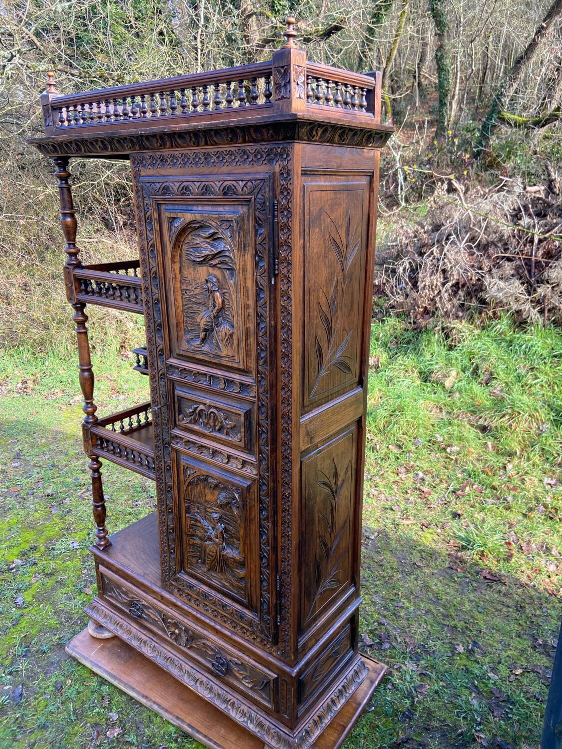 Breton sideboard, late 19th century