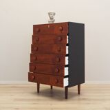 Teak chest of drawers, Danish design, 1970s, production: Denmark