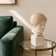 Plaster bust of a man of the blond Ephebe, 1970s.