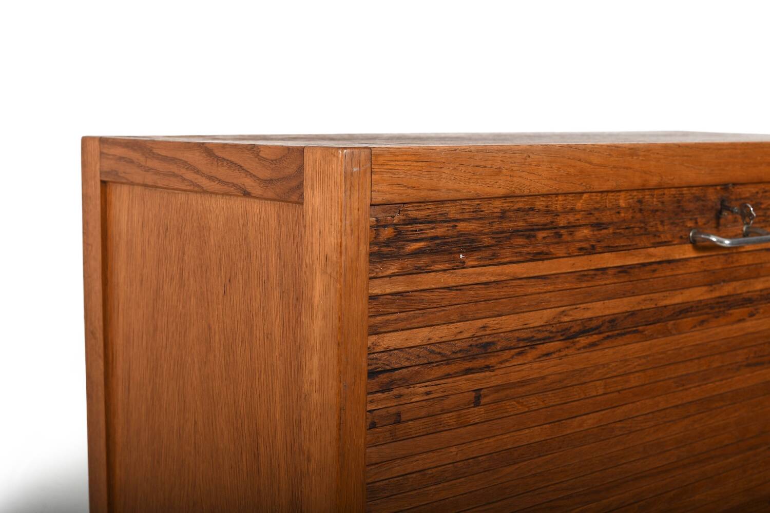 Hans Wegner Tambour Door Cabinet for Plan Møbler 1940s