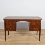 Mid-Century Freestanding Teak Desk, Denmark, 1960s