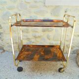 Folding serving tortoiseshell pattern