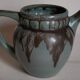 Denbac art-deco pitcher in flammé sandstone