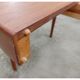 Danish round table by Oluf Th. Larsen Scandinavian teak vintage 1960