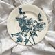 Antique ironstone plate "Tremières" Salins