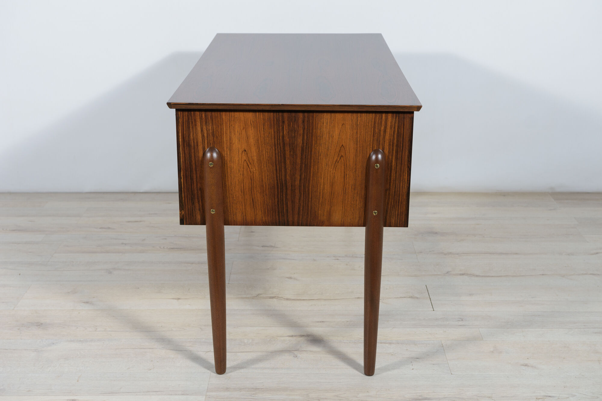 Mid-Century Freestanding Rosewood Desk, 1960s