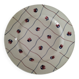 Large vintage gien chevreuse model dish