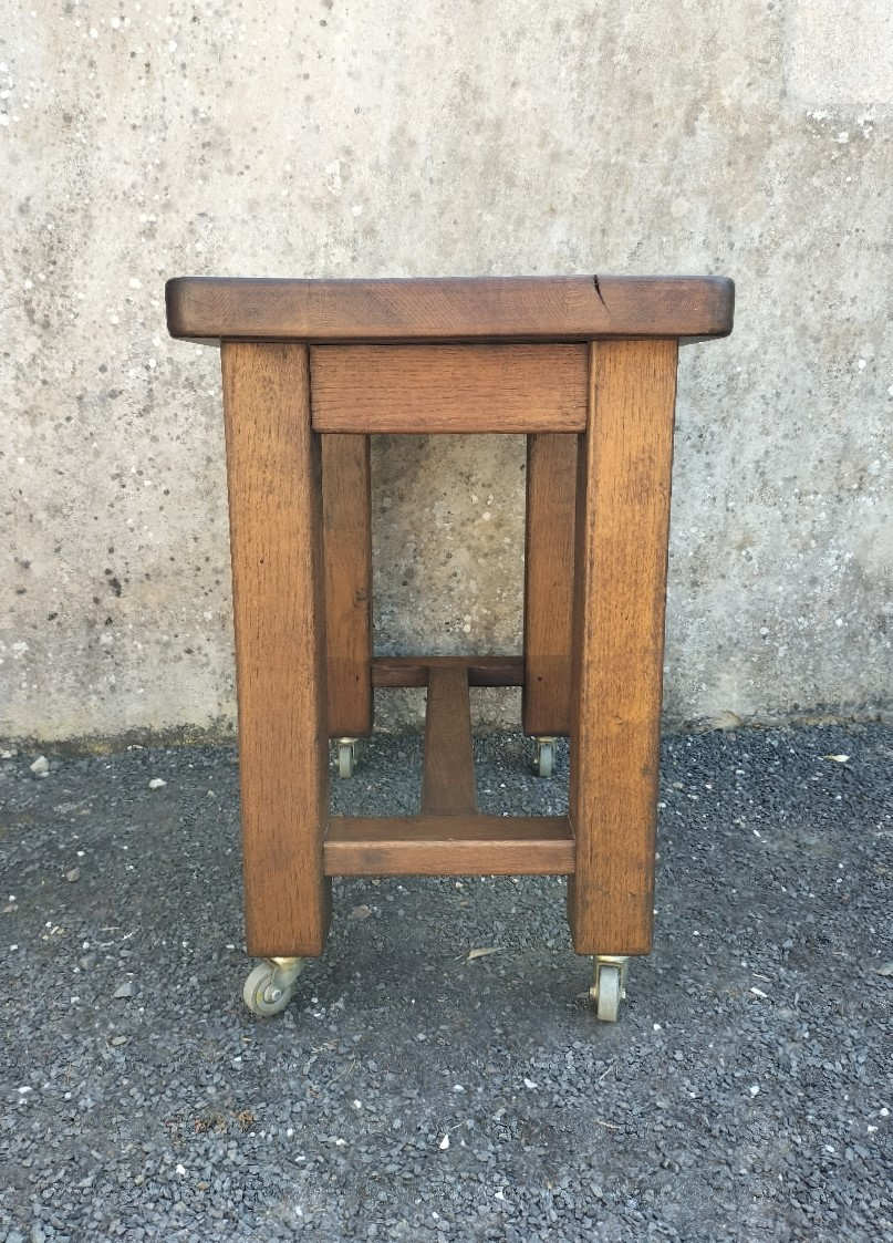 Solid oak roller service