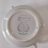 Vintage Salins soup bowl – Coppelia model – hand-decorated