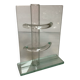 Thick glass soliflore vase design
