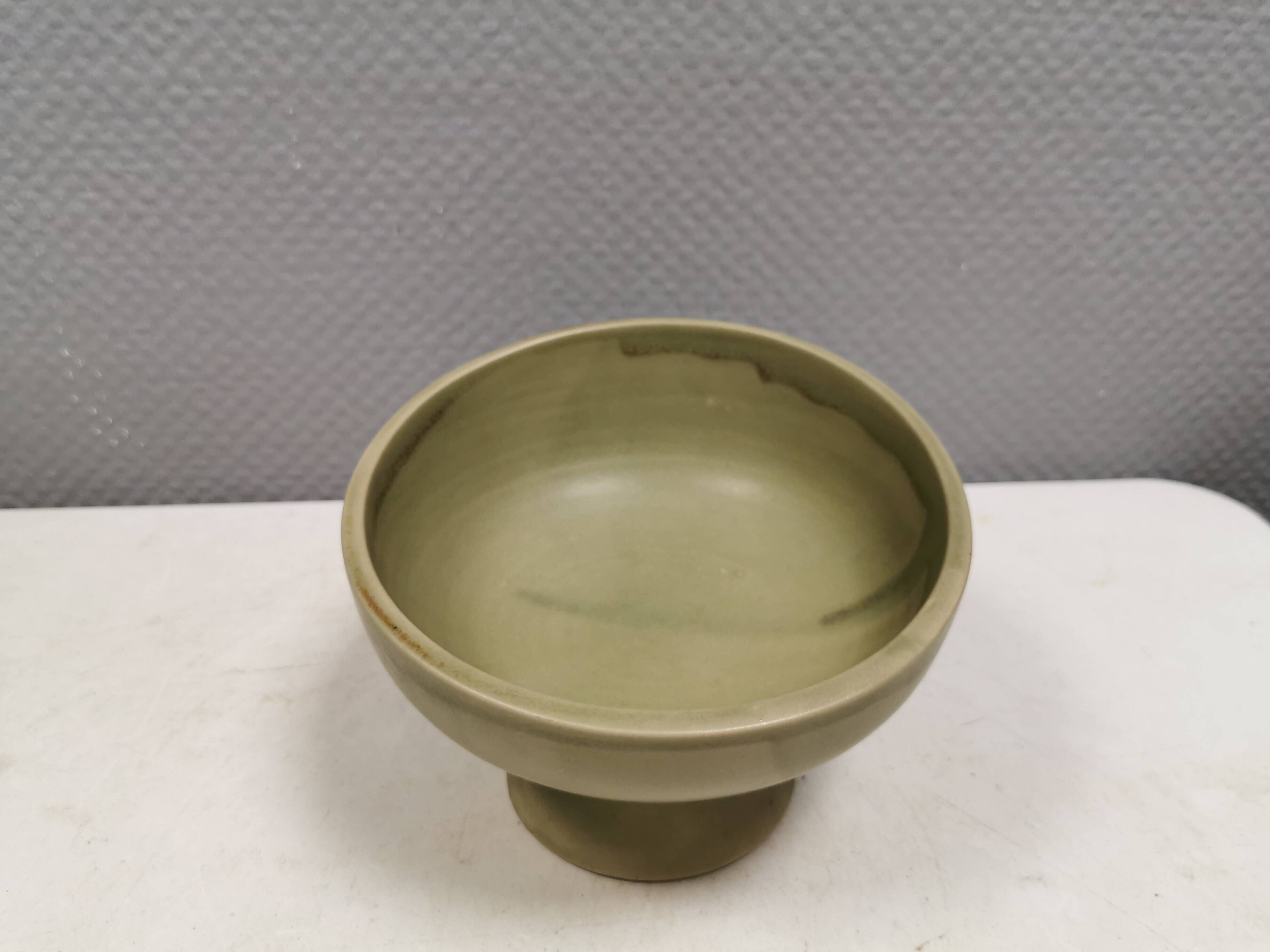 A ceramic stand/fruit bowl, Denmark, estimated 1990s.