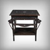 Syrian walnut table – late 19th century