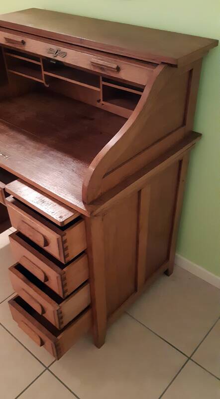 Bureau américain vintage.