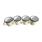 Enamel cups