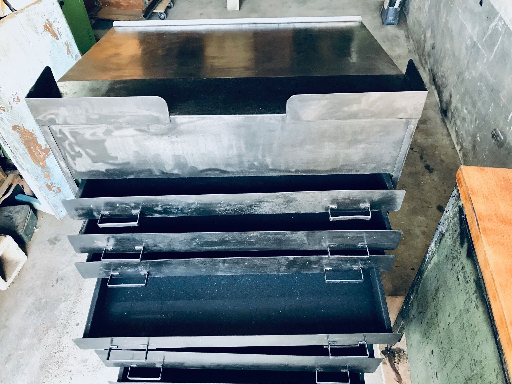 Furniture with plans and desk