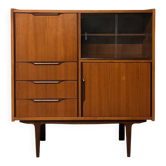 Scandinavian vintage 1960s cabinet buffet secretary display case