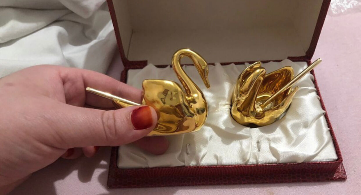 Limoges porcelain salt and pepper shaker