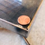 Ceramic and chrome coffee table circa 70s