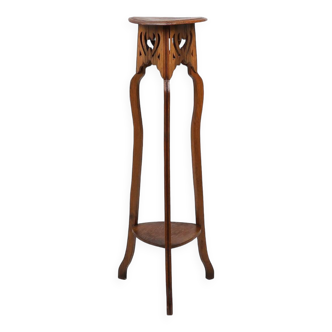 Art Deco console table in oak wood, France ca. 1930