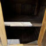 Large cherry wood bookcase