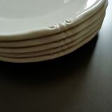 Service de 18 assiettes en faience