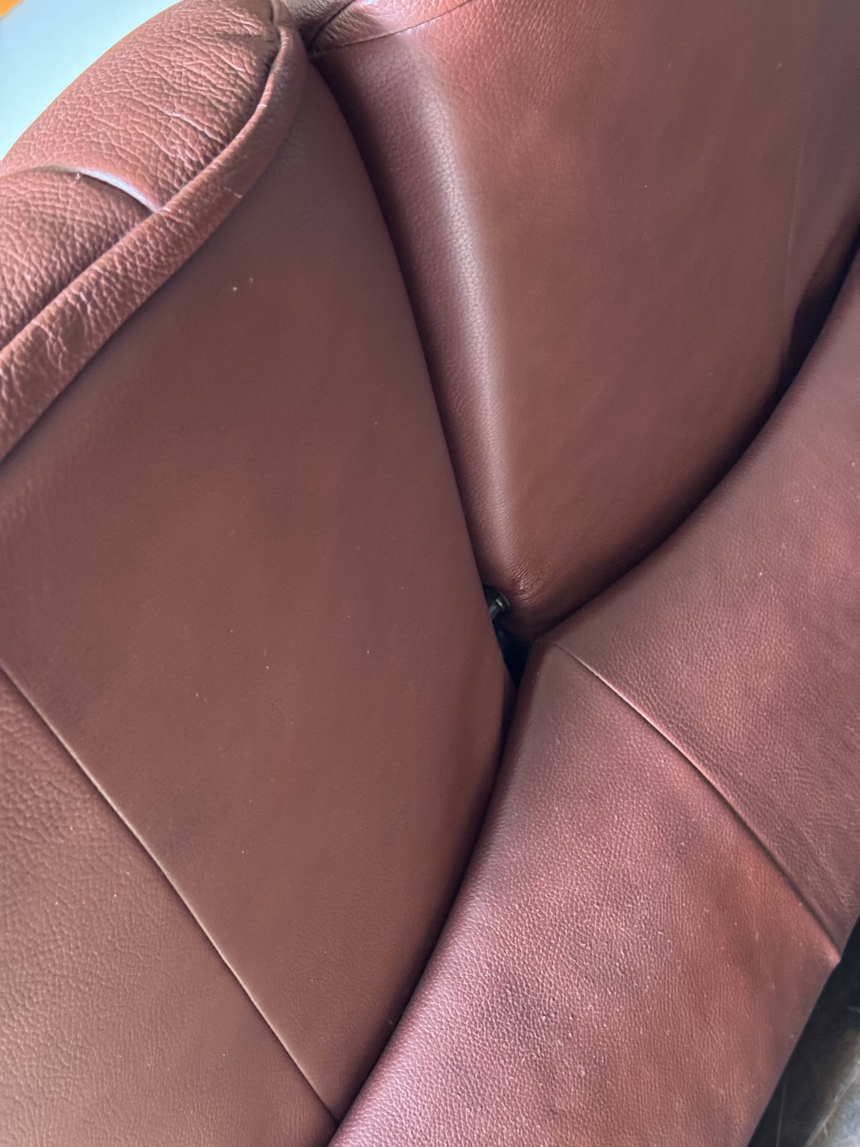 Erkones Stressless 3-seater leather reclining sofa