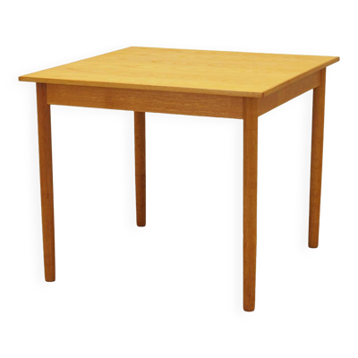 Table en frêne, design danois, années 1960, production : Danemark