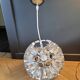 Space-age aluminum pendant light