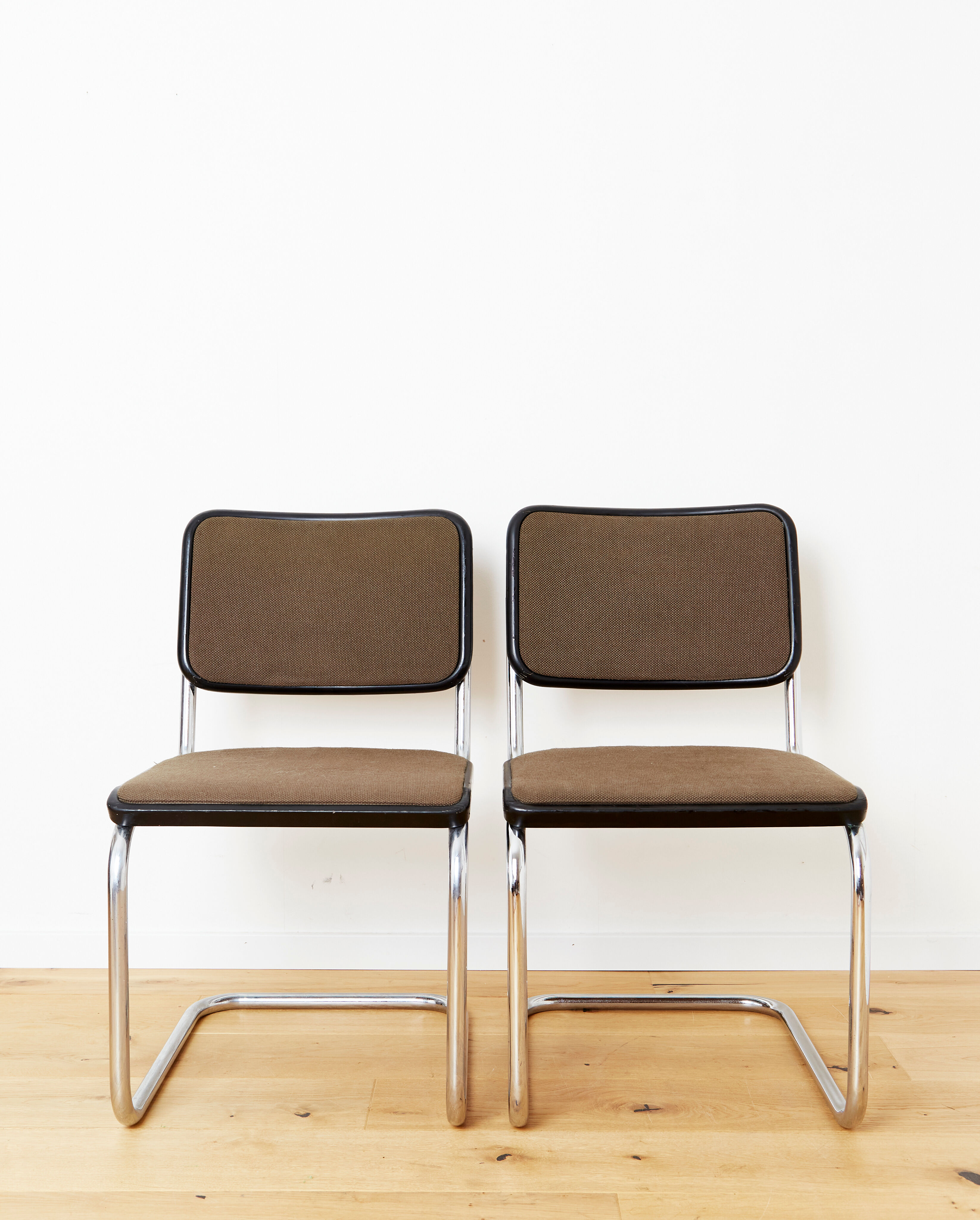Chaise cantilever S32 de Marcel Breuer pour Thonet, lot de deux